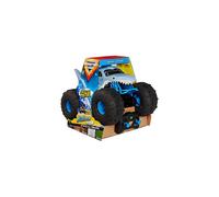 Monster Jam Official Megalodon STORM All-Terrain Remote Control Monster Truck, 1:15 Scale, Grey