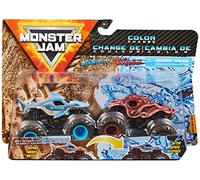 Monster Jam Official Megalodon vs. Octob8er Color-Changing Die-Cast Monster Trucks, 1:64 Scale