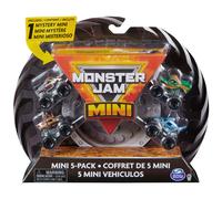 Monster Jam Official Mini 5Pack with Mystery Collectible Monster Truck 187