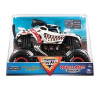 Monster Jam, Official Monster Mutt Dalmatian Monster Truck, Die-Cast Vehicle, 1:24 Scale