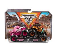 Monster Jam, Official Monster Mutt Poodle Vs. Scooby Doo Die-Cast Monster Trucks, 1:64 Scale, Kids Toys for Ages 3 and up