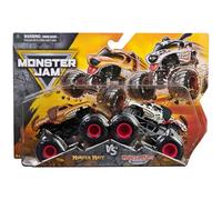 Monster Jam, Official Monster Mutt Vs. Dalmatian Die-Cast Monster Trucks, 1:64 Scale, Kids Toys for Boys Ages 3 and up