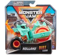 Monster Jam, Official Rolland Dirt Squad Dump Truck Monster Truck with Moving Parts, 1:64 Scale Die-Cast Vehicle Toys for Boys 3+
