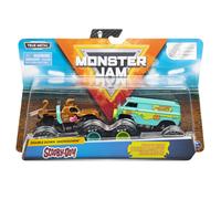 Monster Jam, Official Scooby Doo vs. Mysterty Machine Die-Cast Monster Trucks, 1:64 Scale, 2 Pack