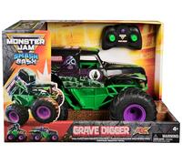 Monster Jam, Official Smash & Bash Grave Digger Remote Control Indoor & Outdoor Vehicle, 1:15 Scale Repairable Monster Truck, Kids Toys for Boy and Girls Age 4 and up