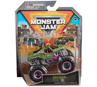 Monster Jam, Official Soldier Fortune Chase Monster Truck, Die-Cast Vehicle, 1:64 Scale, Kids Toys for Boys Ages 3 and up