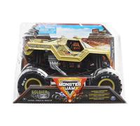 Monster Jam, Official Soldier Fortune Monster Truck, Collector Die-Cast Vehicle, 1:24 Scale, Kids Toys for Boys Ages 3 and up