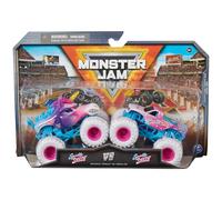 Monster Jam, Official Sparkle Smash Vs. Sparkle Smash Die-Cast Monster Trucks, 1:64 Scale, Kids Toys for Boys Ages 3 and up