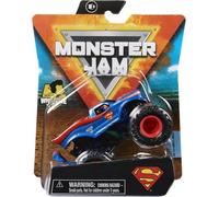 Monster Jam, Official Superman Monster Truck, Die-Cast Vehicle, Heroes and Villains Series, 1:64 Scale