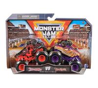 Monster Jam, Official ThunderROARus Vs. Velociraptor Die-Cast Monster Trucks, 1:64 Scale, Kids Toys for Boys Ages 3 and up