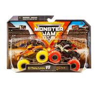 Monster Jam , Official Dragon Vs. Sparkle Smash Die-Cast Monster Trucks, 1:64 Scale, Kids Toys for Boys Ages 3 and up