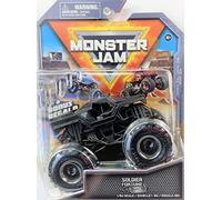 Monster Jam Series 24 Soldier Fortune Black Op 1:64 Scale Truck with Bonus Regalo