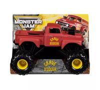 Monster Jam Series 26 Grave Digger (Classic Red Edition) Vehicle 1:24 Scale