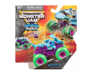 Monster Jam Series 3 Smash and Bash Nitro Neon Megalodon Vehicle 1:64 Scale