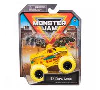 Monster Jam , Official Earth Shaker Monster Truck, Die-Cast Vehicle, Show Time Series, 1:64 Scale
