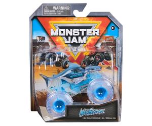 Monster Jam Series 38 Ghost Crew Megalodon (Translucent) Vehicle 1:64 Scale