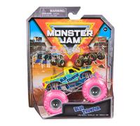 Monster Jam , Official Earth Shaker Monster Truck, Die-Cast Vehicle, Show Time Series, 1:64 Scale