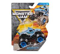 Monster Jam , Official Earth Shaker Monster Truck, Die-Cast Vehicle, Show Time Series, 1:64 Scale