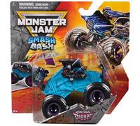 Monster Jam Smash & Bash Son Uva Digger, 1:64 Die Cast Monster Truck, Repairable, Toy for Boys and Girls from 3 Years