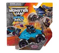 Monster Jam Smash & Bash Son-uva Digger 1:64 Scale Die-Cast Monster Truck, Crash & Reset Feature, Authentic Vehicle by Spin Master, Ages 3+