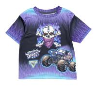 Monster Jam Son-uva Digger Toddler Boys graphic T-Shirt Blue 4T
