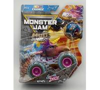 Monster Jam Sparkle Smash Color Change Mud Blaster 1:64 New Sealed Unicorn Truck