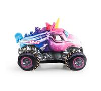 Monster Jam Sparkle Smash Unicorn Plush Pillow Buddy,Kids Decorative Character Pillow,Super Soft Monster Truck Plush Toy for 3 Years and Up