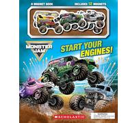 Monster Jam: Start Your Engines! a Magnet Book