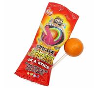 Monster Jawbreaker on a stick - 12 Lollipop Sweets