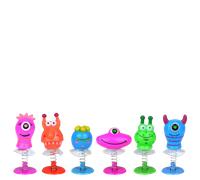 Henbrandt 12 x Monster Jump Ups Pop Up Monsters Kids Party Bag Loot Fillers Classroom Rewards Lucky Dip Prizes Party Favours for Boys and Girls