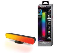 Monster LED Smart LED Light Bar, Work with Alexa, Google Assistant, and Powered by Razer Chroma Color Flow WiFi TV Backlights,Gaming Lights Scene and Xtreme Music Modes