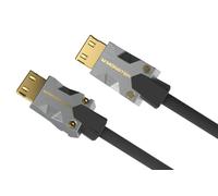 Monster M1000 HDMI Cable 3m, Premium HDMI 2.0, HDMI-Cable 4K, High-Speed HDMI Cable 22.5 Gbps, HDR, 24K Gold connectors, TV Cable, Compatible with Game Consoles, Laptops, DVD Players and Amplifiers