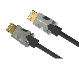 Monster M1000 HDMI Cable 3m, Premium HDMI 2.0, HDMI-Cable 4K, High-Speed HDMI Cable 22.5 Gbps, HDR, 24K Gold connectors, TV Cable, Compatible with Game Consoles, Laptops, DVD Players and Amplifiers