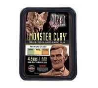 Monster Maker Clay Premium Grade 2.27kg (5lbs) Soft Modeling Clay for Sculpting, Crafting, Easy Moulding, Ideal for Artists, DIY Projects, School Supplies, Sculpture, Pottery, and Handmade Crafts