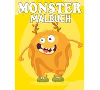 Monster Malbuch: Süße und lustige Monster zum Ausmalen - deal für Kinder ab 3 Jahren