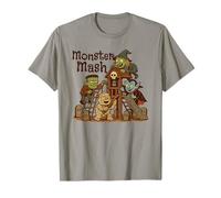 Monster Mash Halloween Aesthetic Vintage Spooky Season T-Shirt