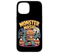 Monster Mash Halloween Burger Beast Parade Case for iPhone 15
