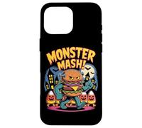 Monster Mash Halloween Burger Beast Parade Case for iPhone 16 Pro Max