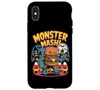 Monster Mash Halloween Burger Beast Parade Case for iPhone X/XS