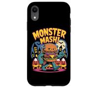 Monster Mash Halloween Burger Beast Parade Case for iPhone XR