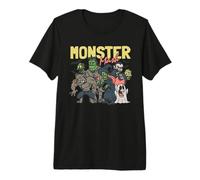 Monster Mash Halloween Party Novelty Costume Characters Premium T-Shirt