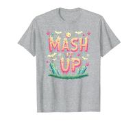 Monster Mash It Up Spooky Fun Halloween Party Celebration T-Shirt, Men, Heather Grey, XXL