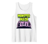 Monster Mash: Spooky Halloween Dance Party for All Ages Tank Top, Men, White, XXL