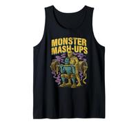 Monster Mash-Up Gym Partner Spotter Old School 90's Retro Tank Top