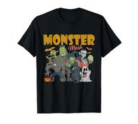 Monster Mash Vintage Halloween Funny Value Graphic T-Shirt