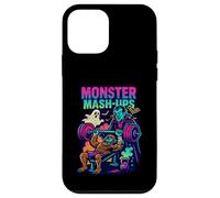 Monster Match Up Funny Bro Spotter Old School 90's Retro Gym Case for iPhone 12 mini