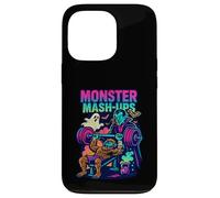 Monster Match Up Funny Bro Spotter Old School 90's Retro Gym Case for iPhone 13 Pro