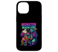Monster Match Up Funny Bro Spotter Old School 90's Retro Gym Case for iPhone 14