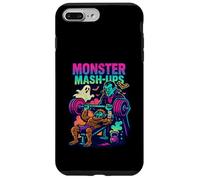 Monster Match Up Funny Bro Spotter Old School 90's Retro Gym Case for iPhone 7 Plus/8 Plus
