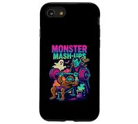 Monster Match Up Funny Bro Spotter Old School 90's Retro Gym Case for iPhone SE (2020) / 7/8